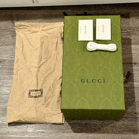 GUCCI MEN'S ACE SNEAKER WITH EMBROIDERY - Picture 12 of 12